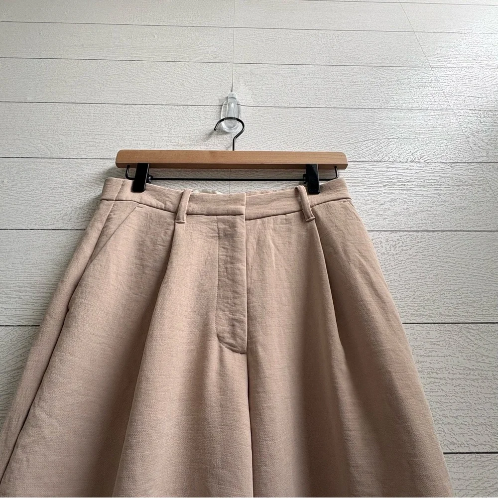 Abercrombie & Fitch Sloane Tailored Wide Leg Pant NWT Taupe Sz 26/2 - Picture 13 of 16